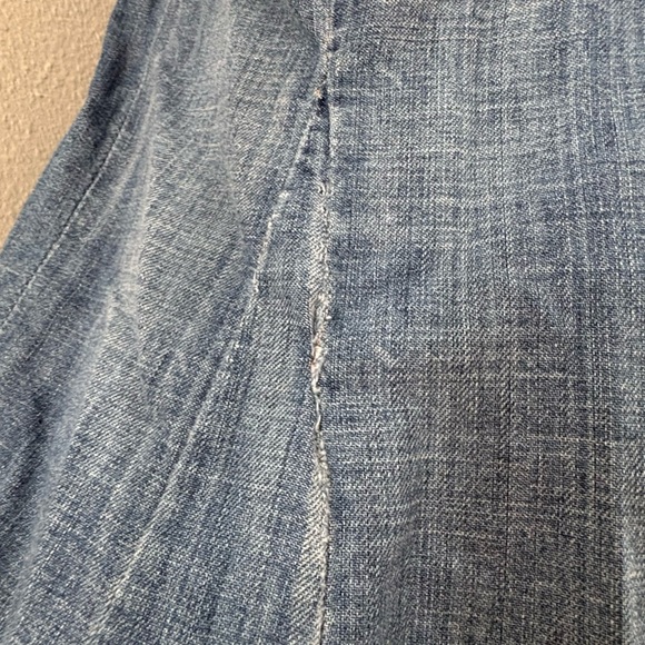 True Religion Denim Flare Trumpet Mermaid train skirt women’s 30 - Picture 5 of 16